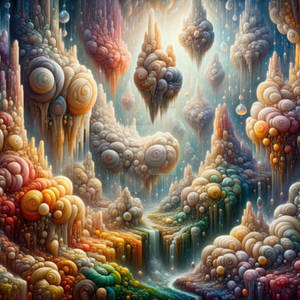 Celestial Spirals: The Ethereal Realms